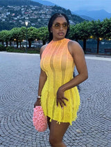 Tassel Mini Dress