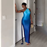 Sleeveless Shoulder Dress