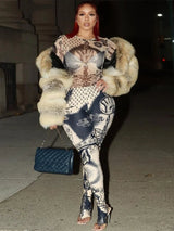 High Waist 2 Piece Leggings Set