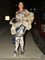 High Waist 2 Piece Leggings Set