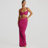 Sheath Skirt Two-piece Set