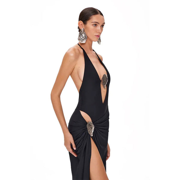 Halter Swimsuit Two-piece Set