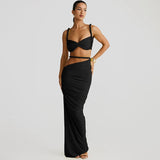 Sheath Skirt Two-piece Set