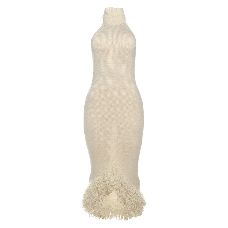 Knit Backless Dress