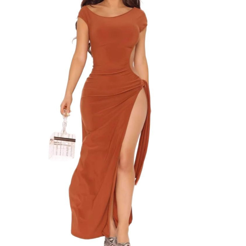 Hollow Slit Dress