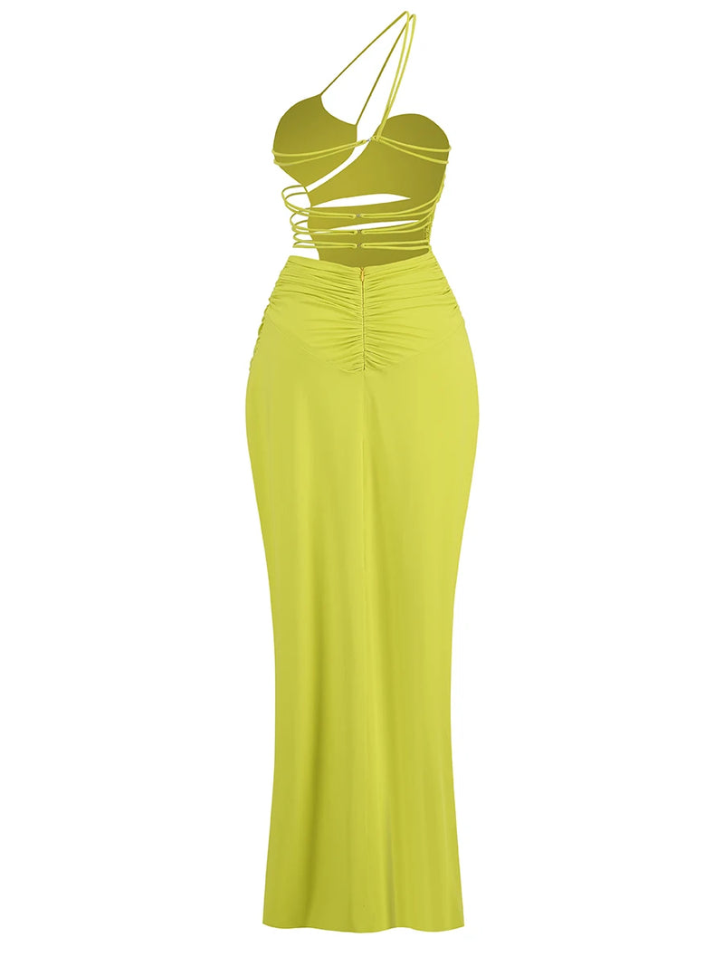 Cut-out Maxi Dress